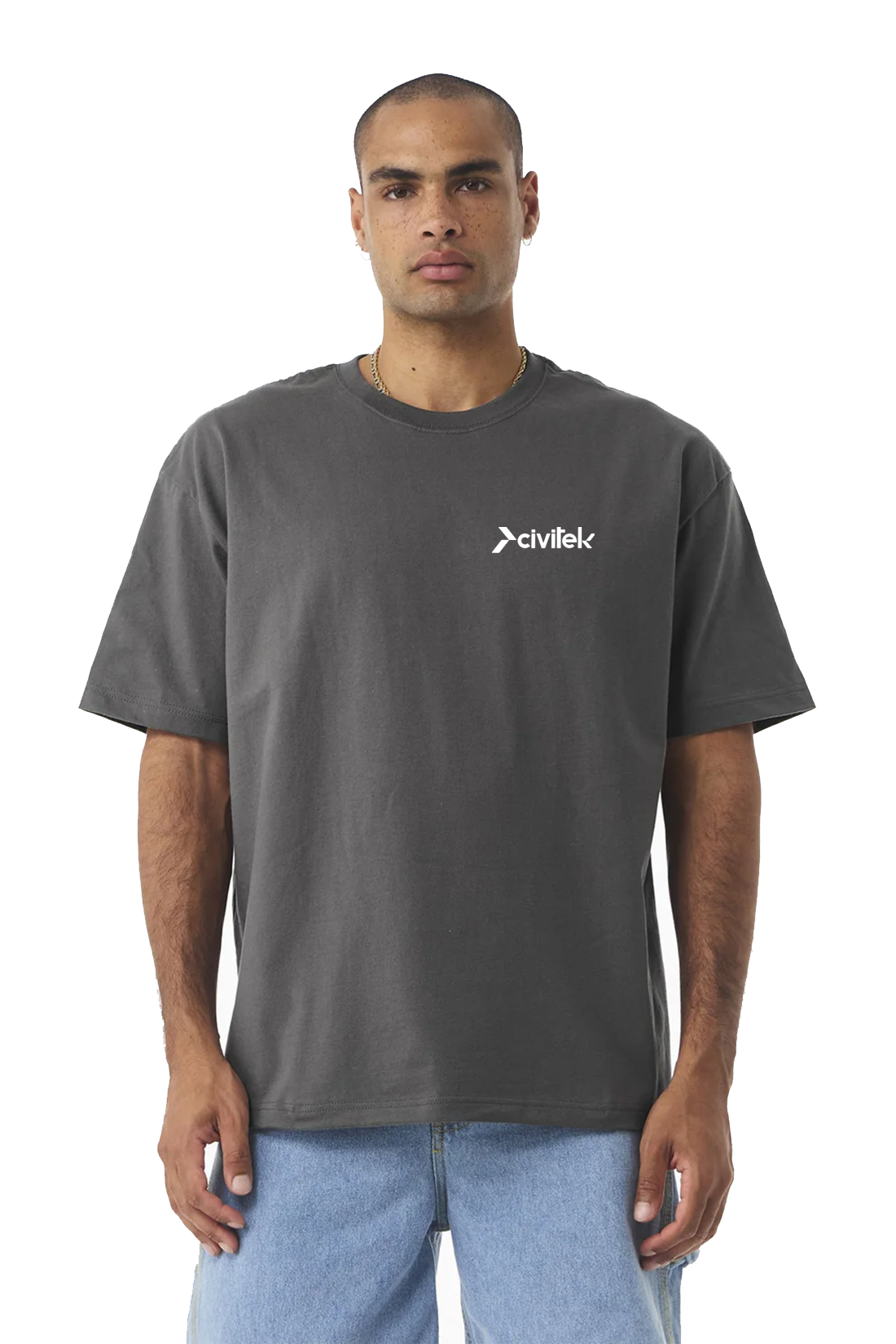 Bella Canvas Unisex Heavyweight Tee, Asphalt [FCCC/Civitek]