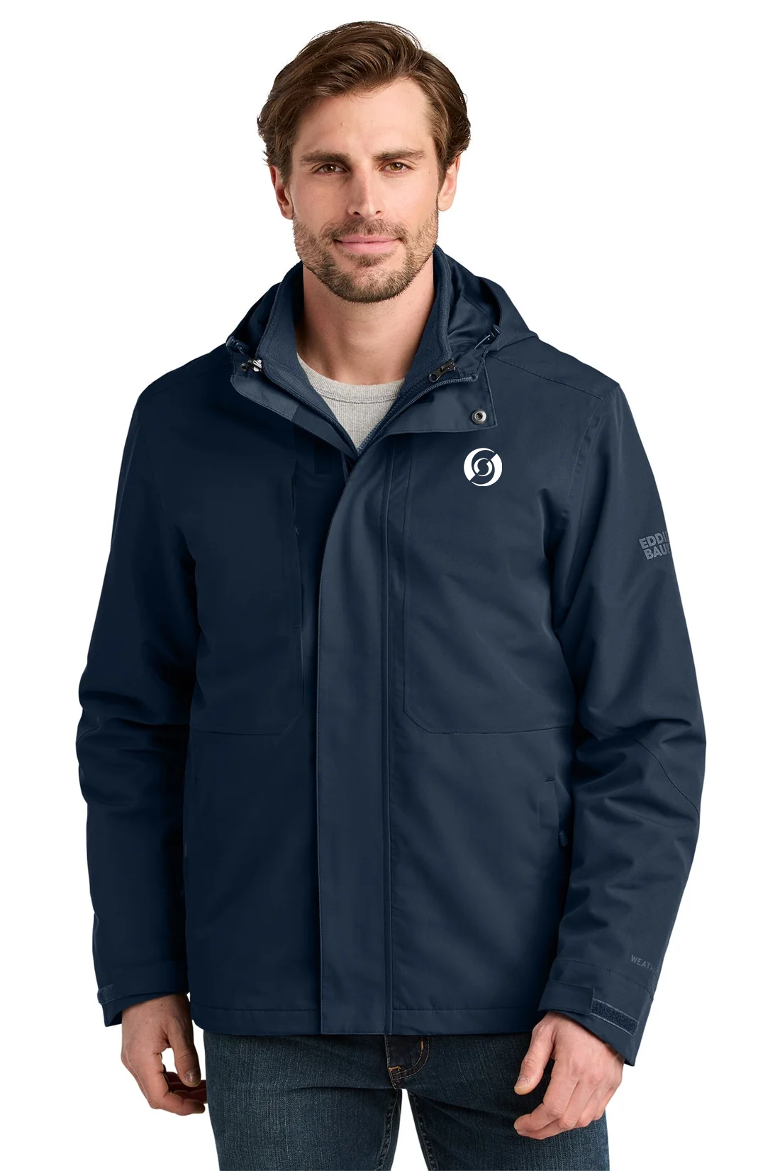 Eddie Bauer WeatherEdge Ridge 3-in-1 Jacket, River Blue Navy [Mechanical Solutions]