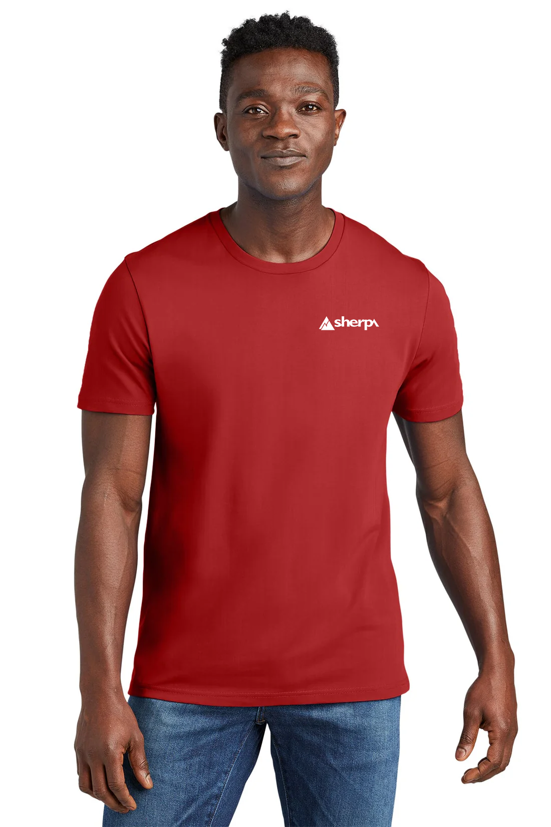 Allmade Unisex Organic Cotton Tee, Revolution Red [Sherpa LLC]
