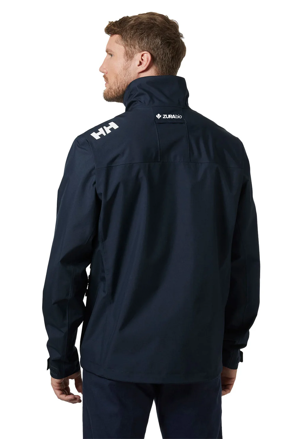Helly Hansen Mens Crew Jacket 2.0, Navy [Zura Bio]