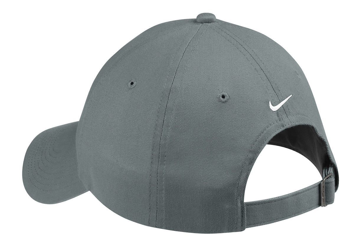 Nike Unstructured Twill Custom Caps, Dark Grey [Control Risks]