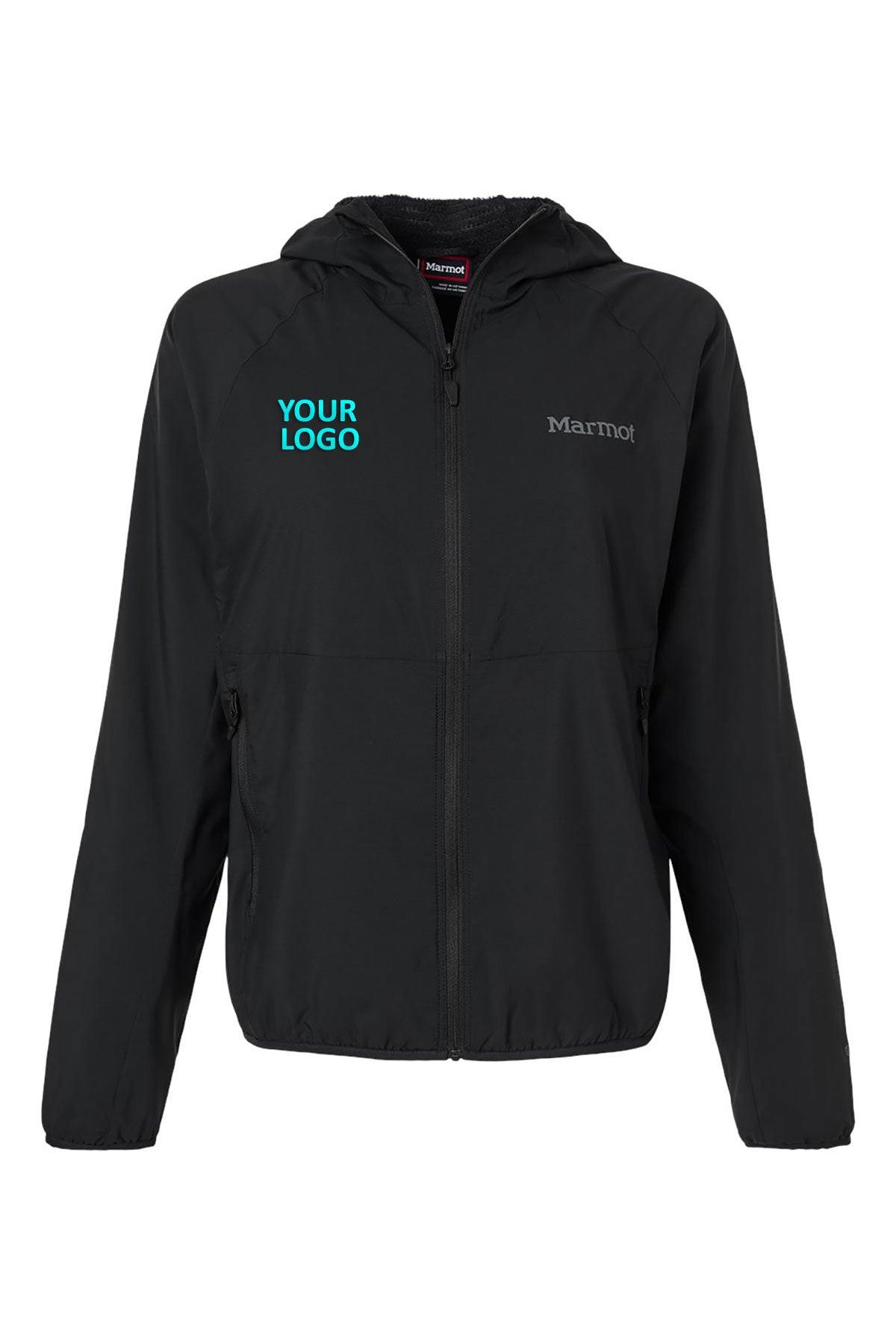 Marmot Women's Custom Aerothermal Soft Shell Hooded Jackets, Black