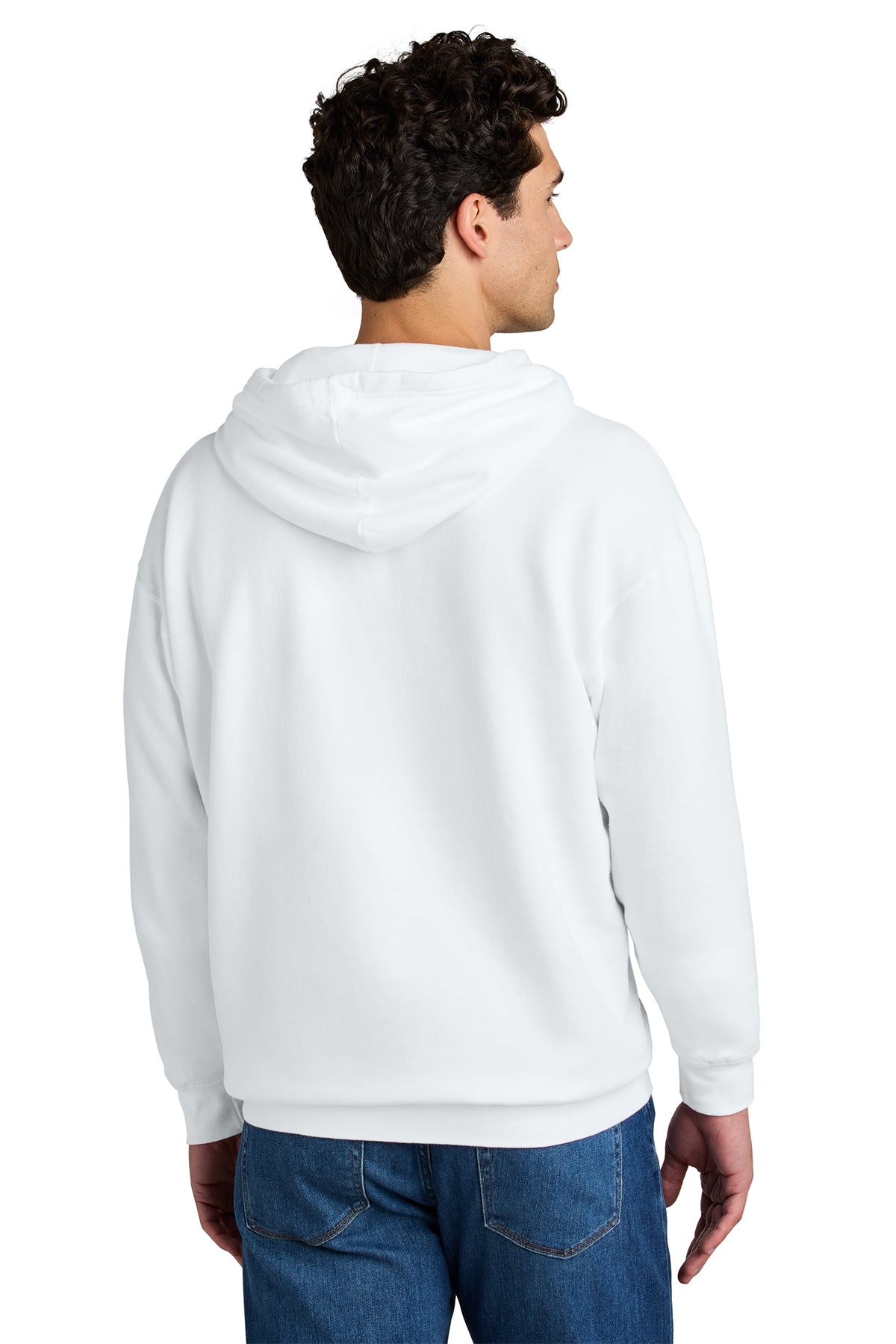 Comfort Colors Lightweight Custom Hooded Sweatshirts, White