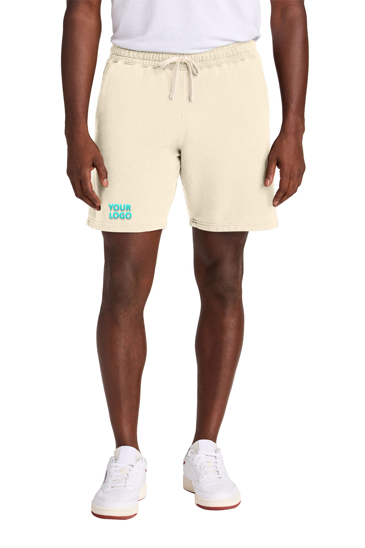 Comfort Colors Lightweight Custom Sweatshorts, Ivory