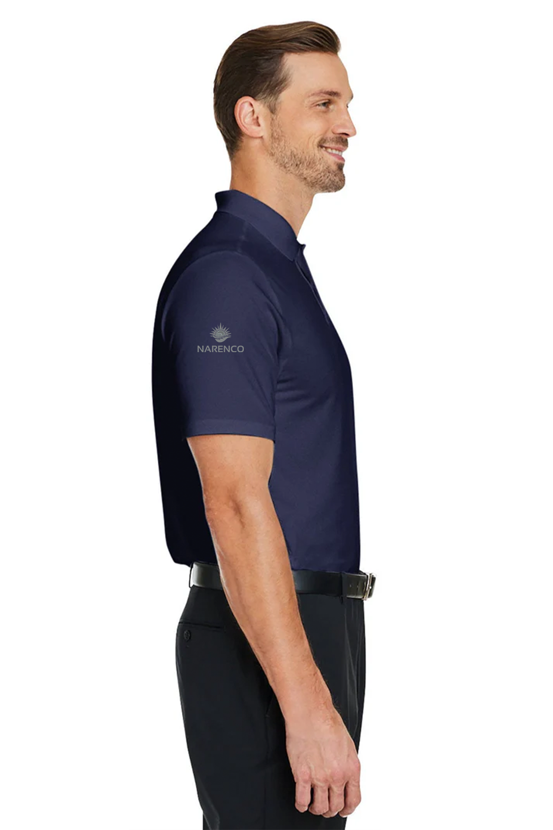 Under Armour Mens Performance 3.0 Golf Polo, Medium Navy [NARENCO]