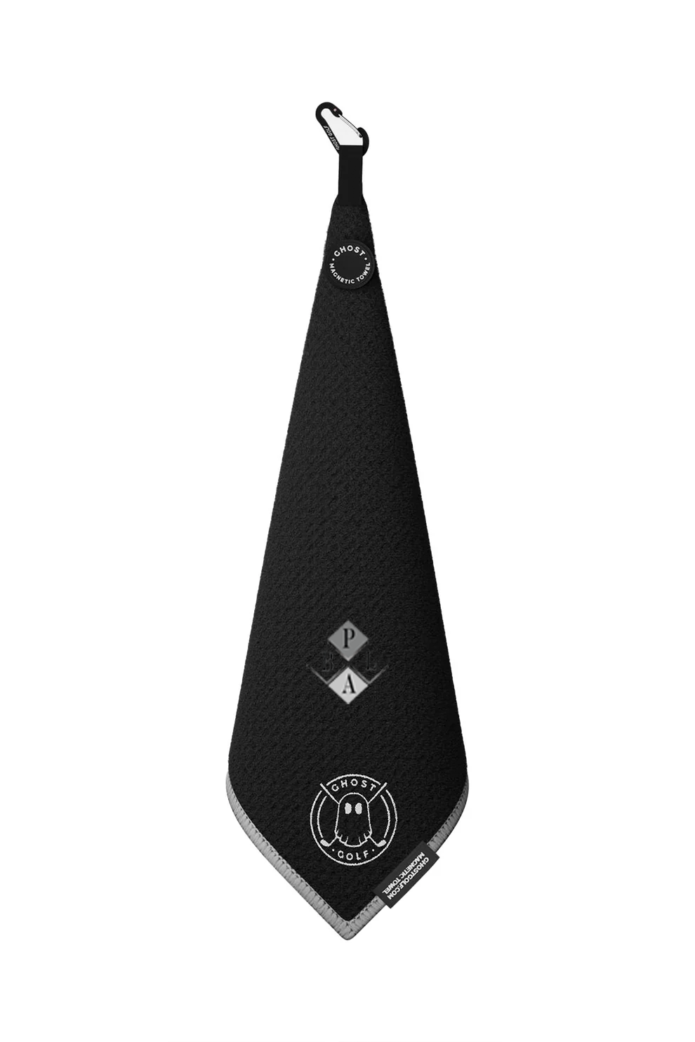 Ghost Magnetic Towel Greenside, Black [PBLA Surveying INC]