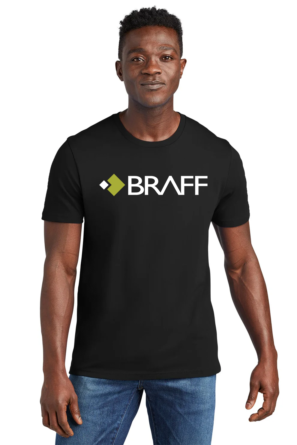 Allmade Unisex Organic Cotton Tee, Deep Black [The Braff Group]