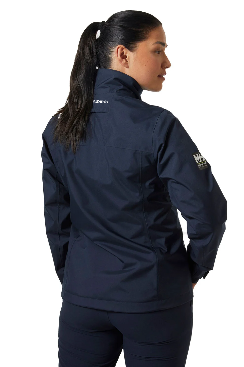 Helly Hansen Womens Crew Jacket, Navy [Zura Bio]