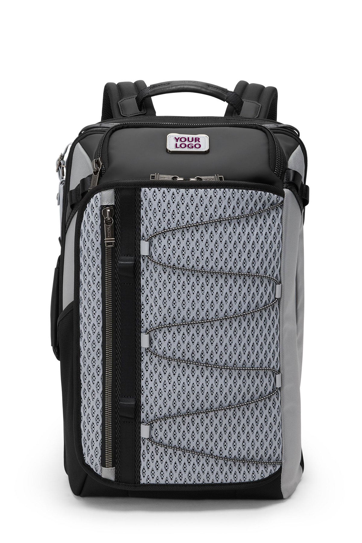 Tumi Detrick Custom Backpack, Grey [Tetralogicx]