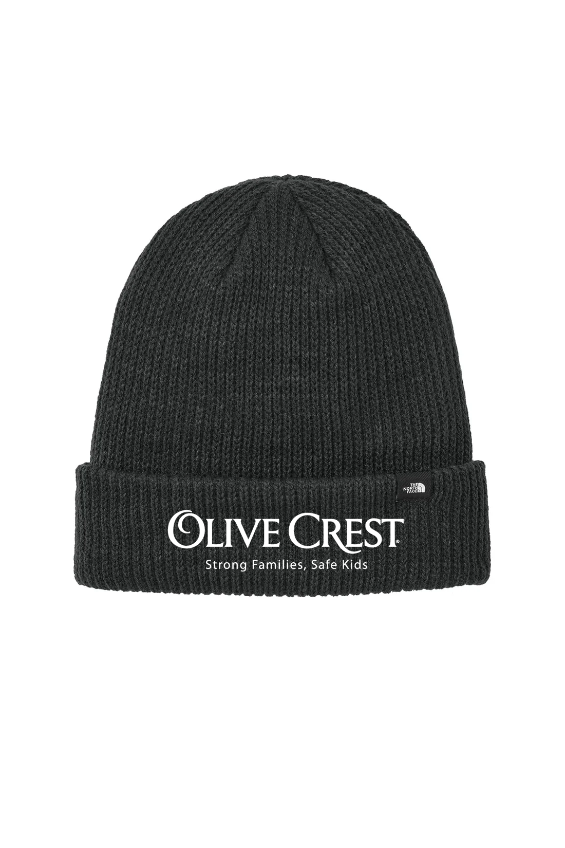 The North Face Truckstop Beanie, TNF Black [Olive Crest]