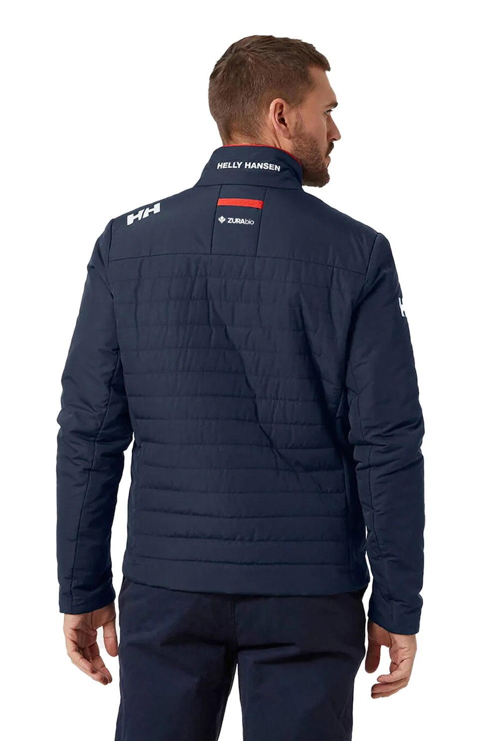 Helly Hansen Mens Crew Insulator 2.0 Jacket, Navy [Zura Bio]