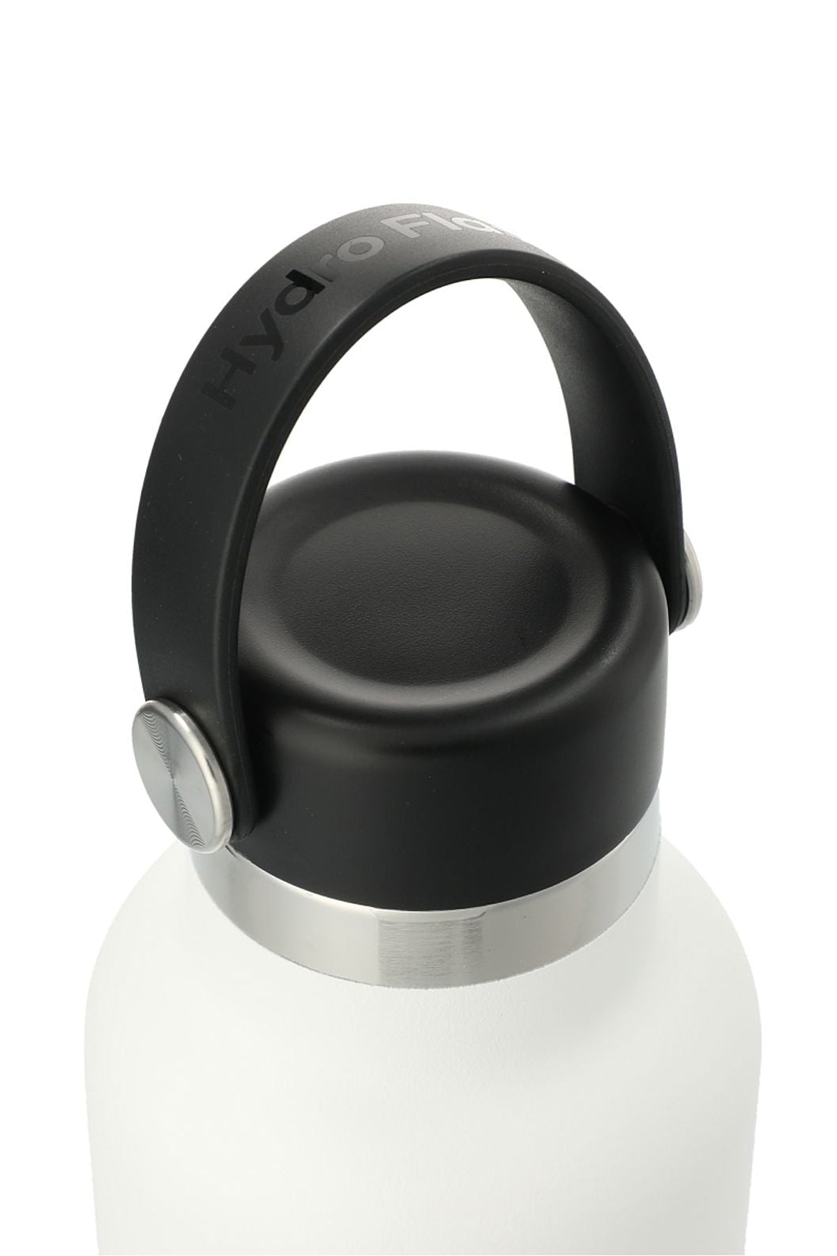 Hydro Flask Standard Mouth 21 oz Custom Bottles with Flex Cap, White