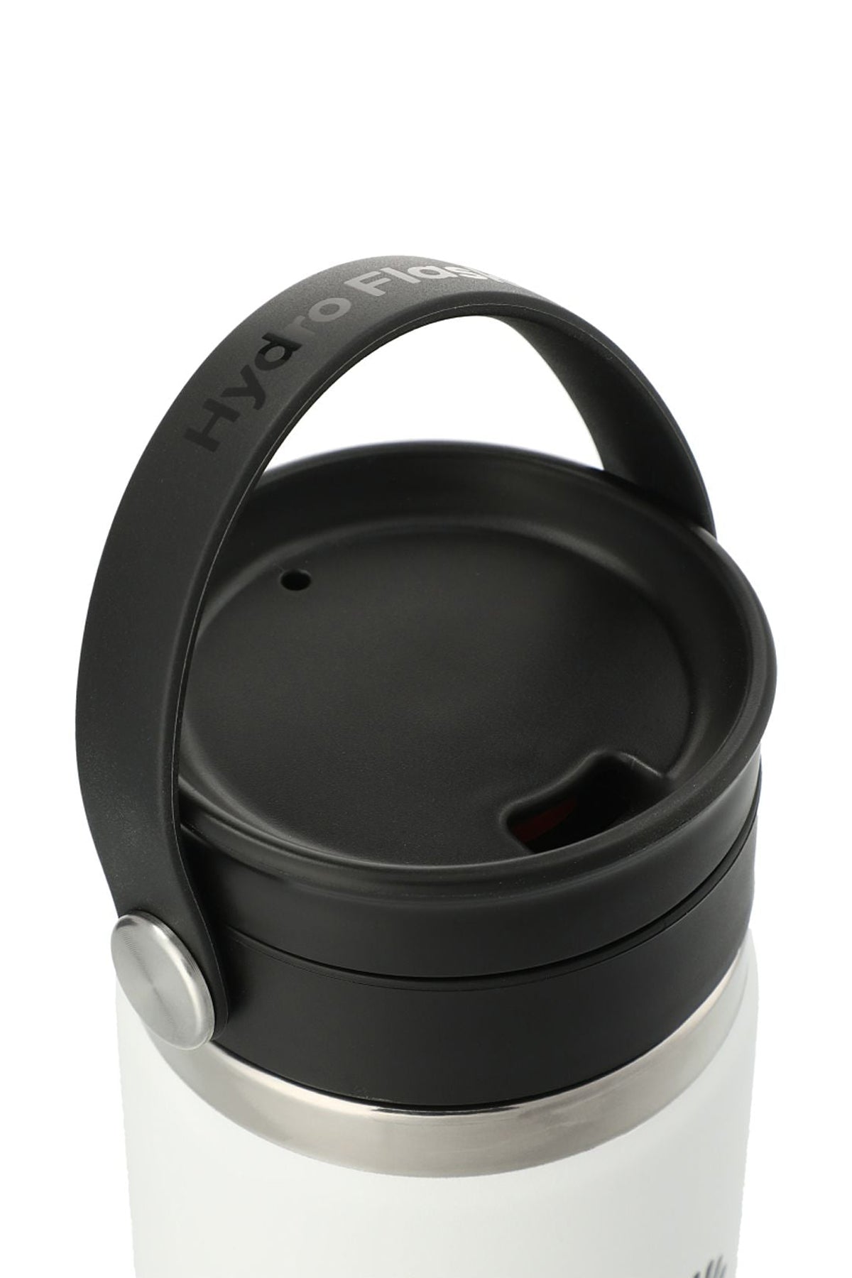 Hydro Flask Wide Mouth 20 oz Custom Bottles with Flex Sip Lid, White