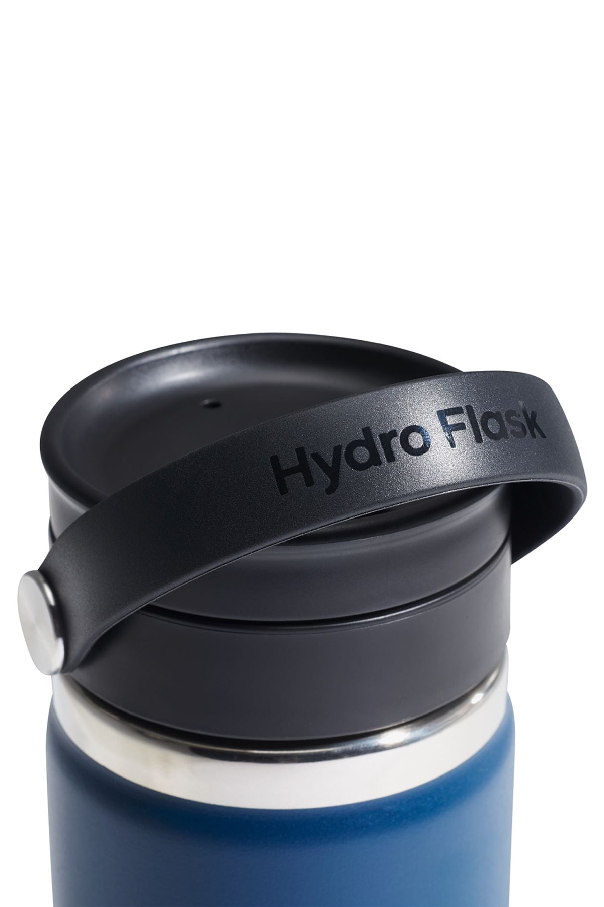 Hydro Flask Wide Mouth 20 oz Custom Bottles with Flex Sip Lid, Indigo