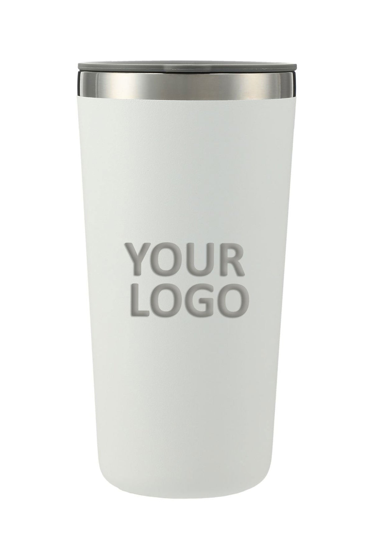 Hydro Flask All Around 20oz Custom Tumblers, White