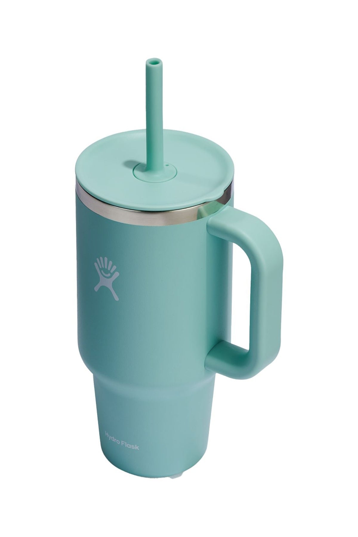 Hydro Flask All Around Travel 32oz Custom Tumblers with Straw, Dew