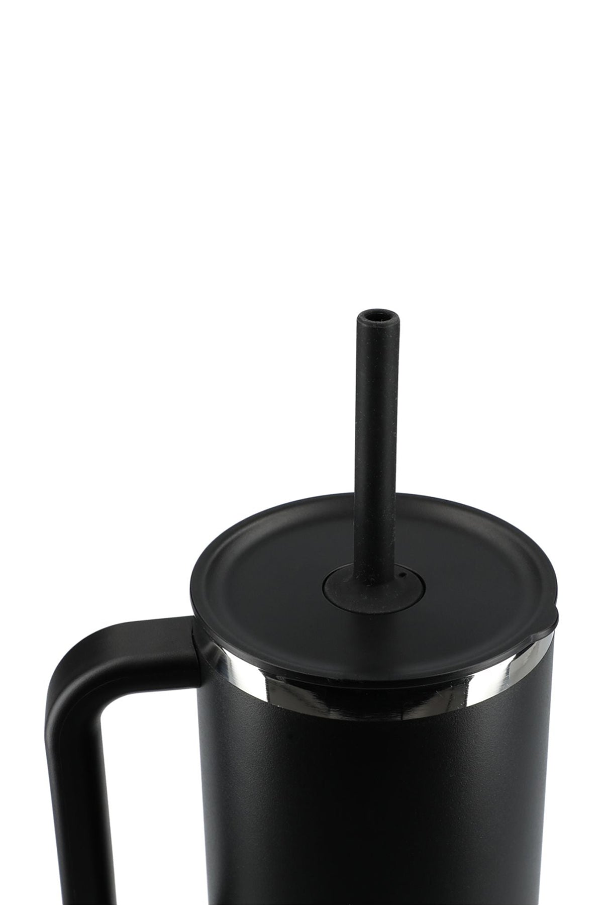 Hydro Flask All Around Travel 40oz Custom Tumblers with Straw, Black