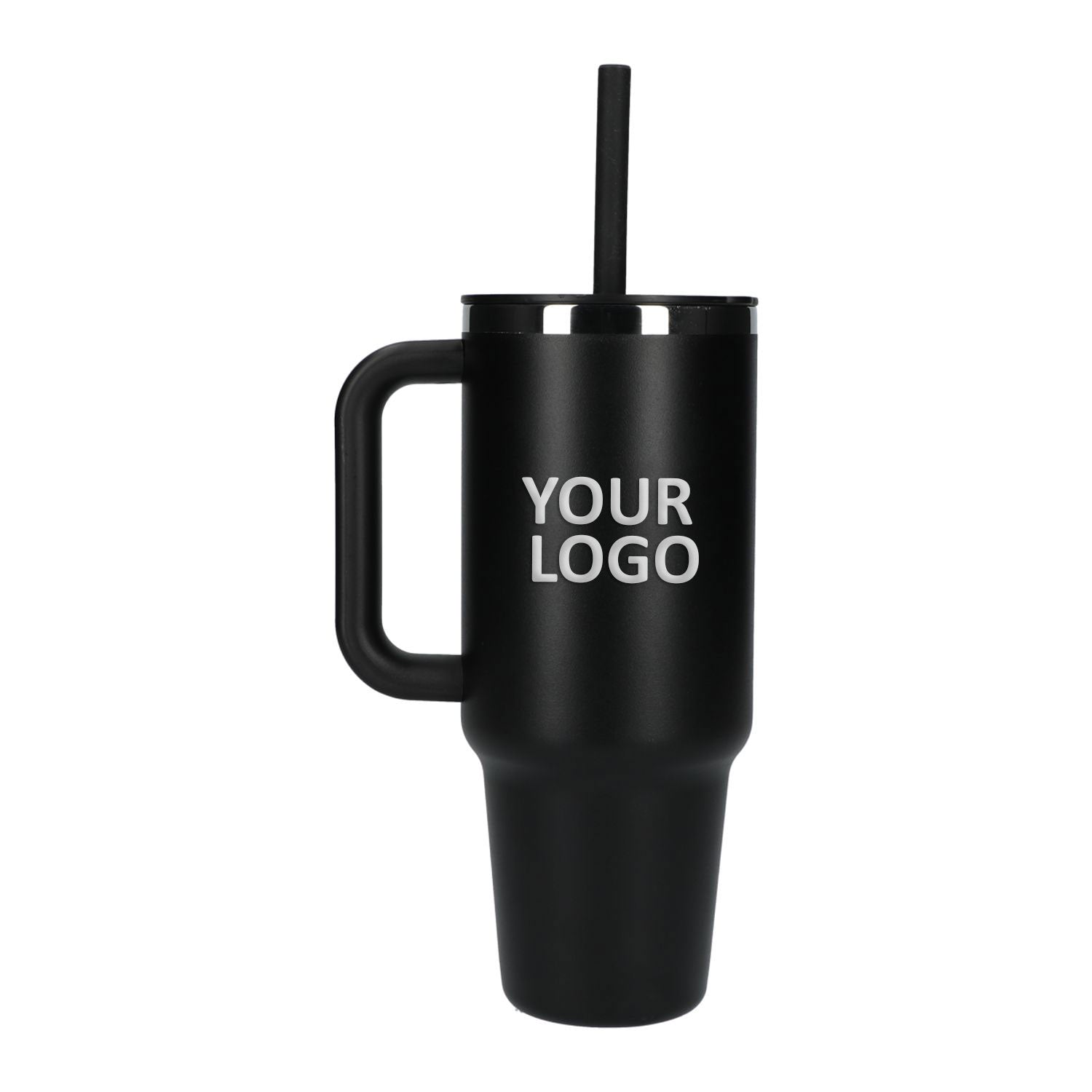 Hydro Flask All Around Travel 40oz Custom Tumblers with Straw, Black [BMES @ Michigan Technological University]