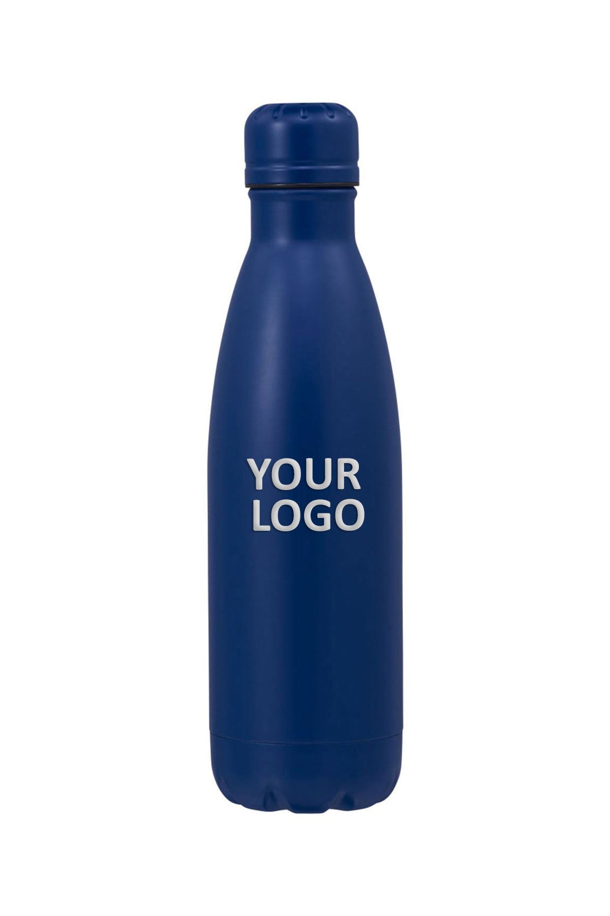 Copper Vacuum Insulated 17oz Custom Bottles, Navy