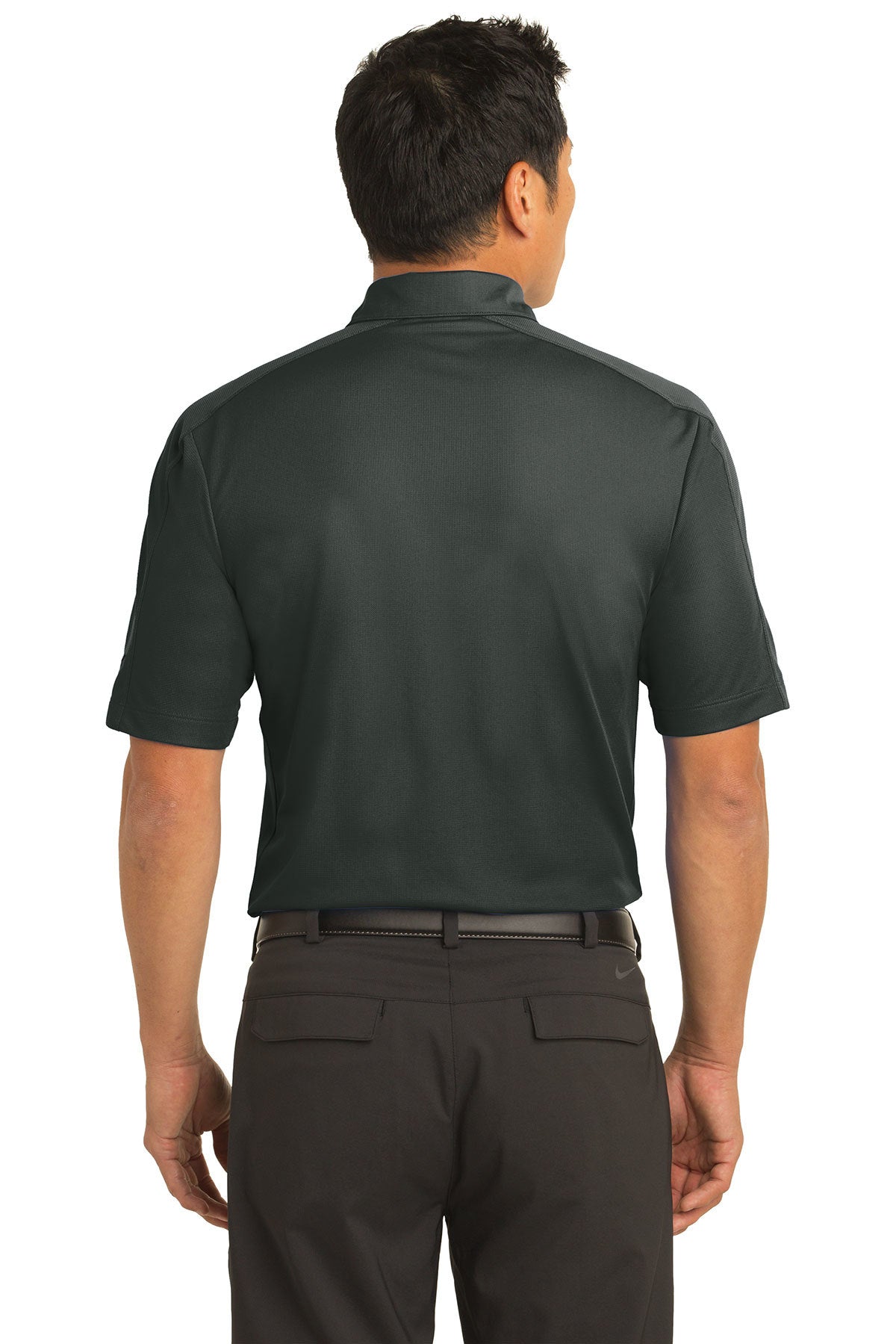 Nike Tech Sport Dri-FIT Customized Polos, Anthracite [Orange by Fooda]