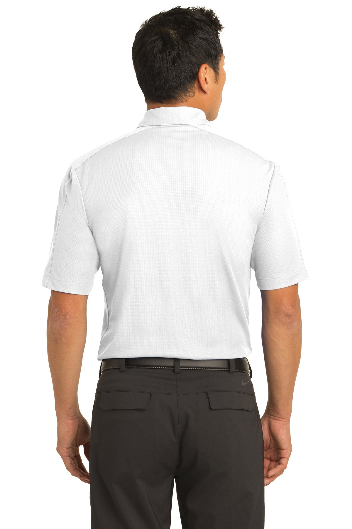 Nike Tech Sport Dri-FIT Customized Polos, White [Black Diamond Realty]