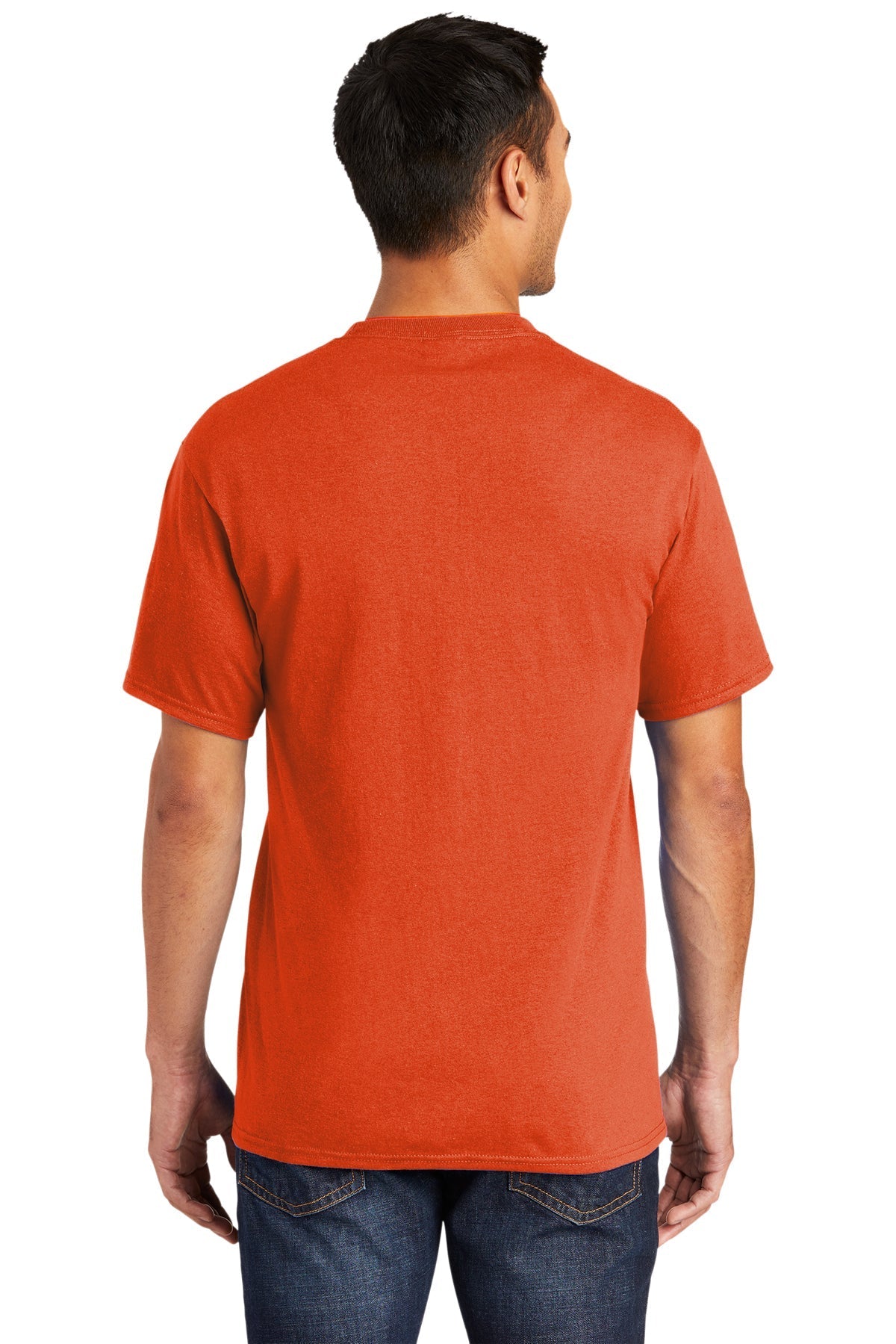 Port & Company Core Blend Customized Tee's, Orange [Fooda]
