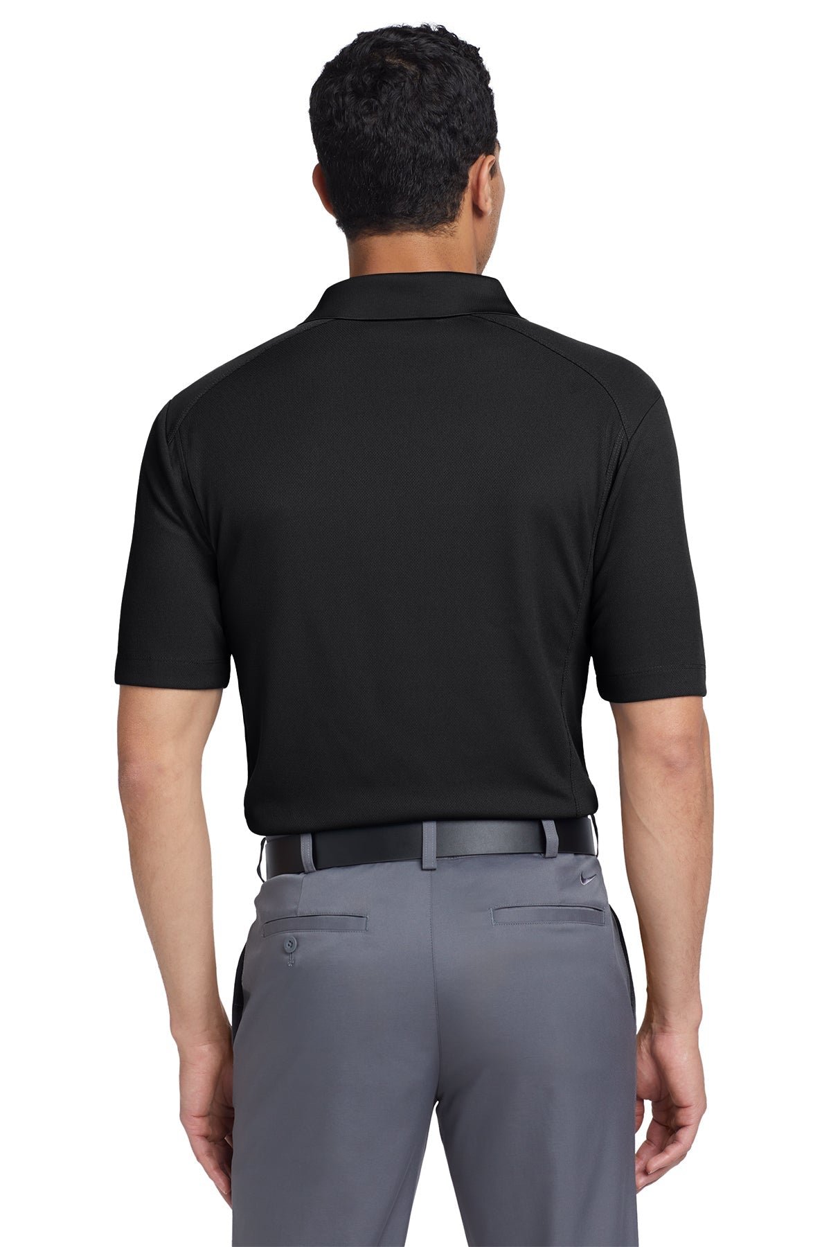 Nike Dri-FIT Classic Custom Polos, Black [Ware2Go]