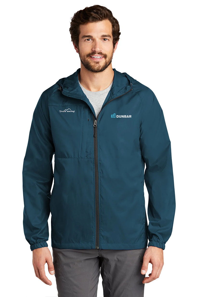 Eddie Bauer Packable Wind Jacket, Adriatic Blue [Dunbar]