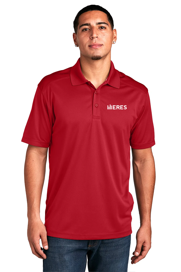 Sport-Tek PosiCharge Micro-Mesh Polo, True Red [ERES]