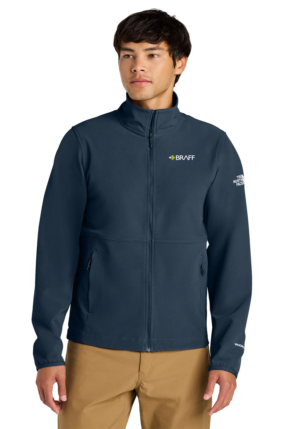 The North Face Edge Stretch Soft Shell Jacket, Summit Navy [The Braff Group]