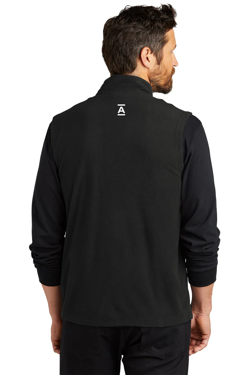 Port Authority Accord Microfleece Vest, Black [Adam Equipment]