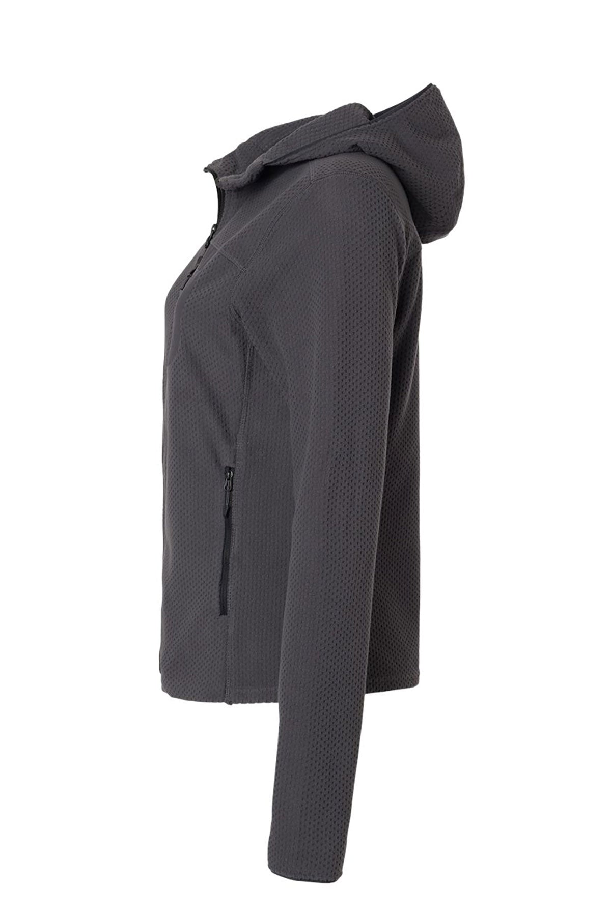 Marmot Women's Custom Air Fleece Hooded Jackets, Blackened
