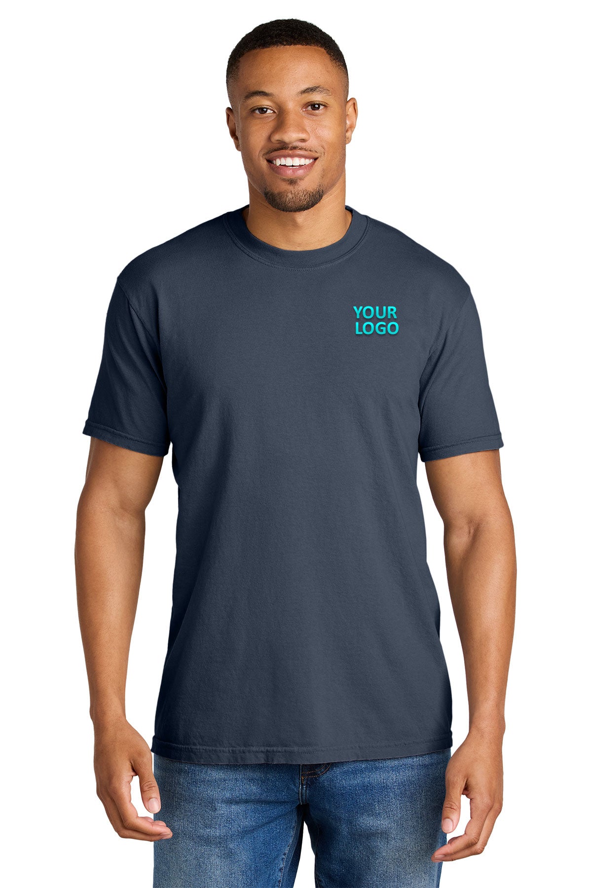 Custom Comfort Colors 1717 Navy