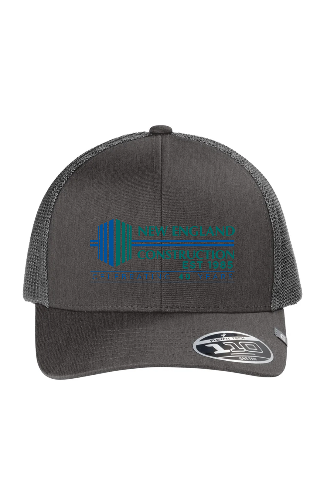 TravisMathew Cruz Trucker Cap, Black Heather [New England Construction]