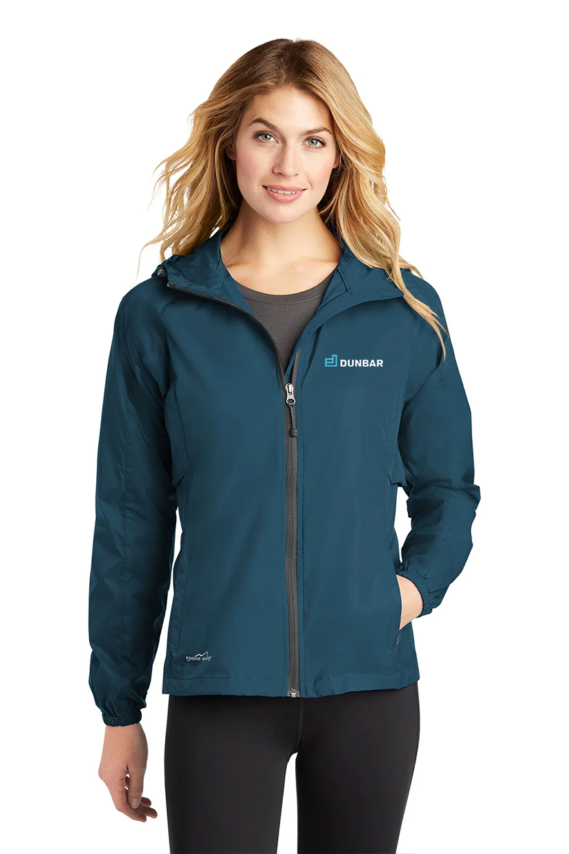Eddie Bauer Ladies Packable Wind Jacket, Adriatic Blue [Dunbar]