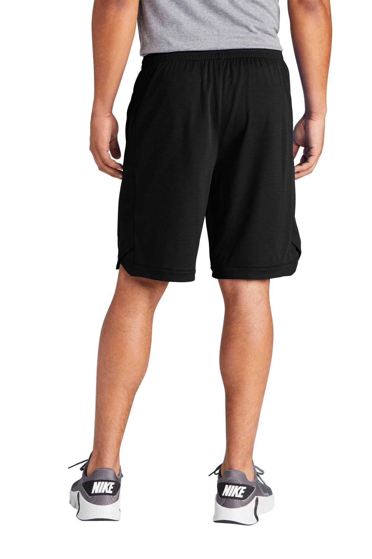 Sport-Tek Custom PosiCharge Position Shorts with Pockets, Black [Sentinel Management]