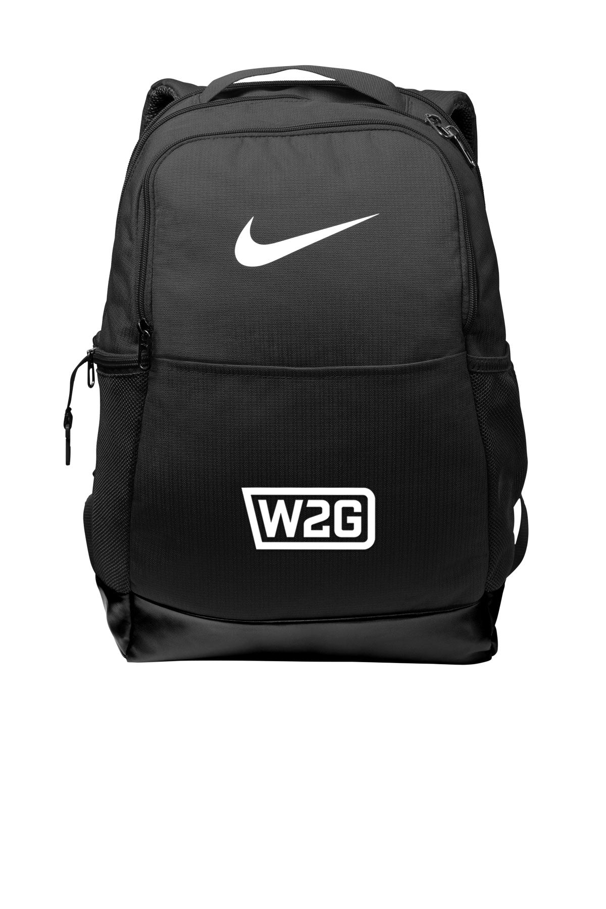 Nike Brasilia Medium Branded Backpacks, Black [Ware2Go]