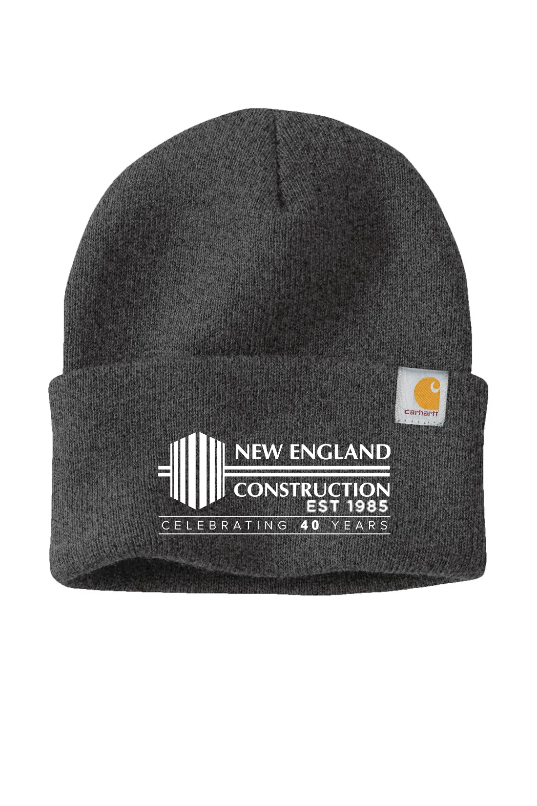 Carhartt Watch Cap, Coal Heather [New England Construction]