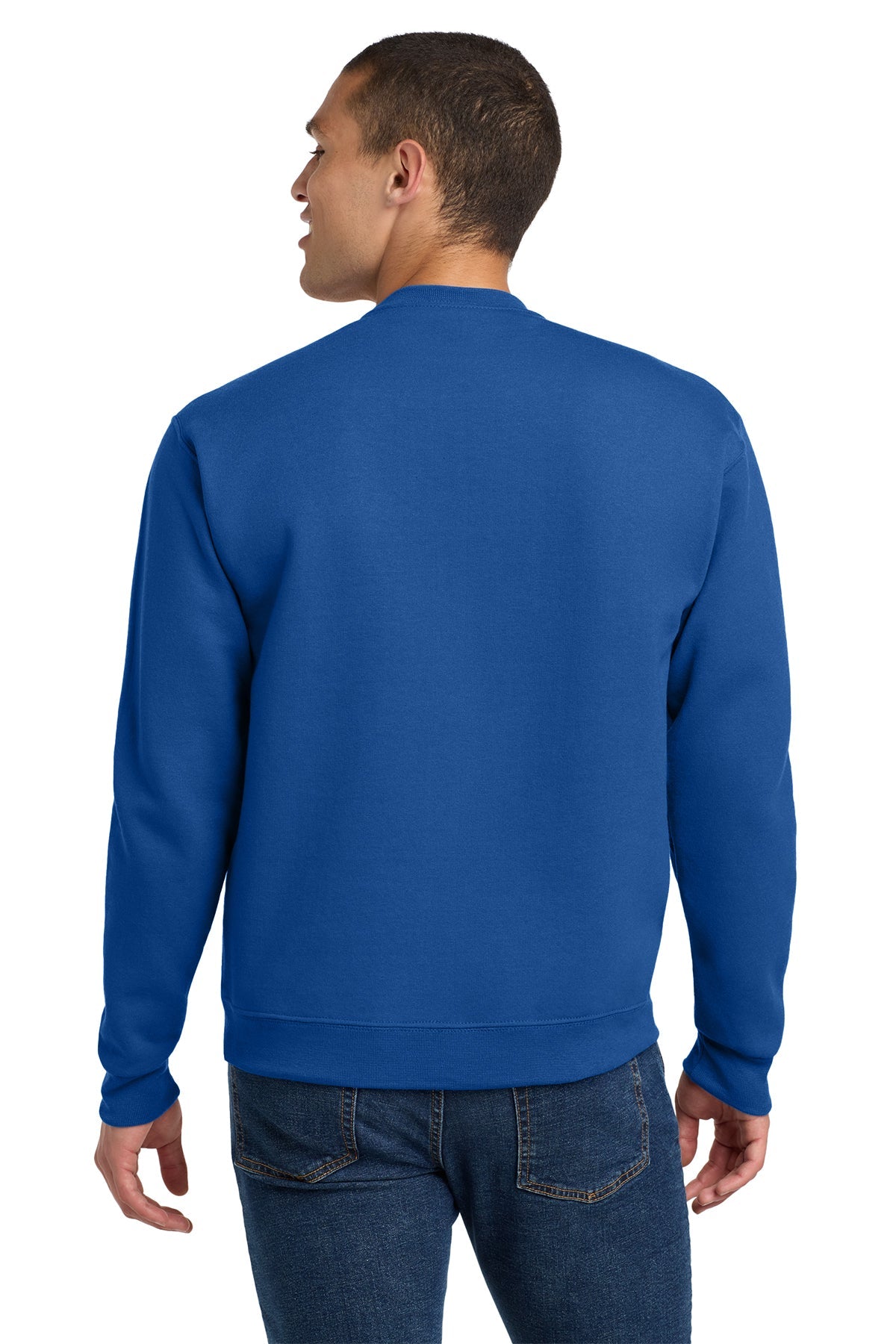 Jerzees Super Sweats NuBlend Crewneck Sweatshirt 4662M Royal [Mecosta-Osceola ISD]