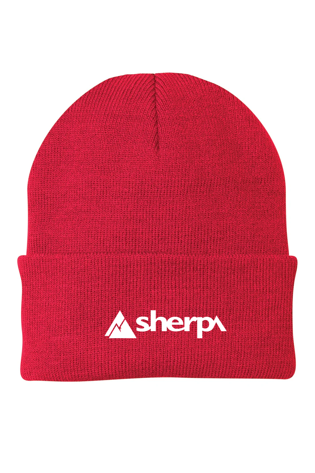 Port & Company Knit Cap, Red [Sherpa LLC]