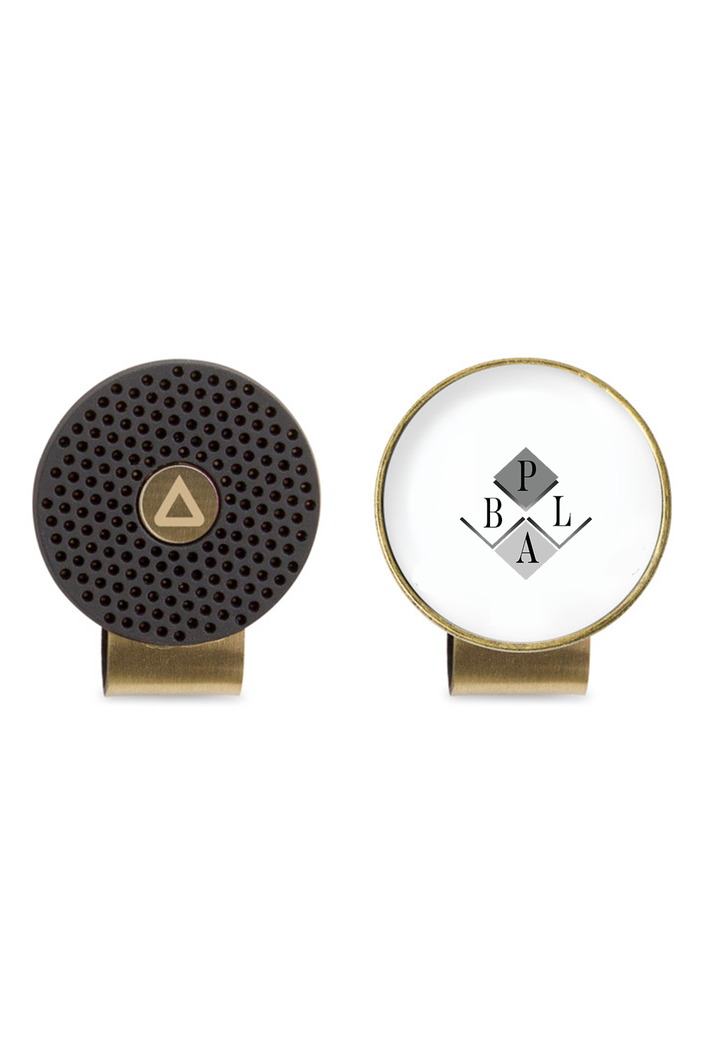 Ahead Switchfix Hat Clip, Black/Antique Brass [PBLA Surveying INC]