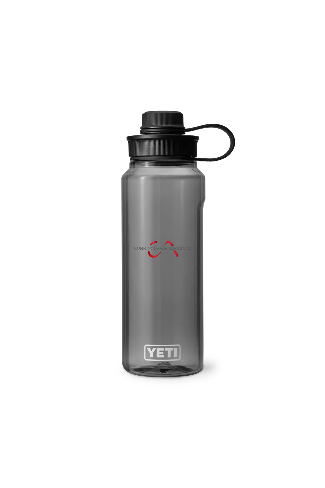 Yeti Yonder 34 Oz Water Bottle With Tether Cap, Charcoal [Cunningham & Associates, LLC]