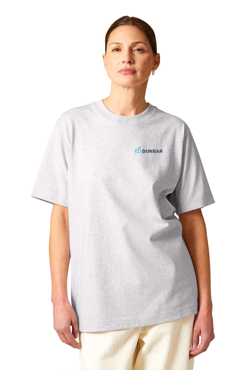 Stanley Stella Unisex Freestyler Heavyweight Tee, Cool Heather Grey [Dunbar]