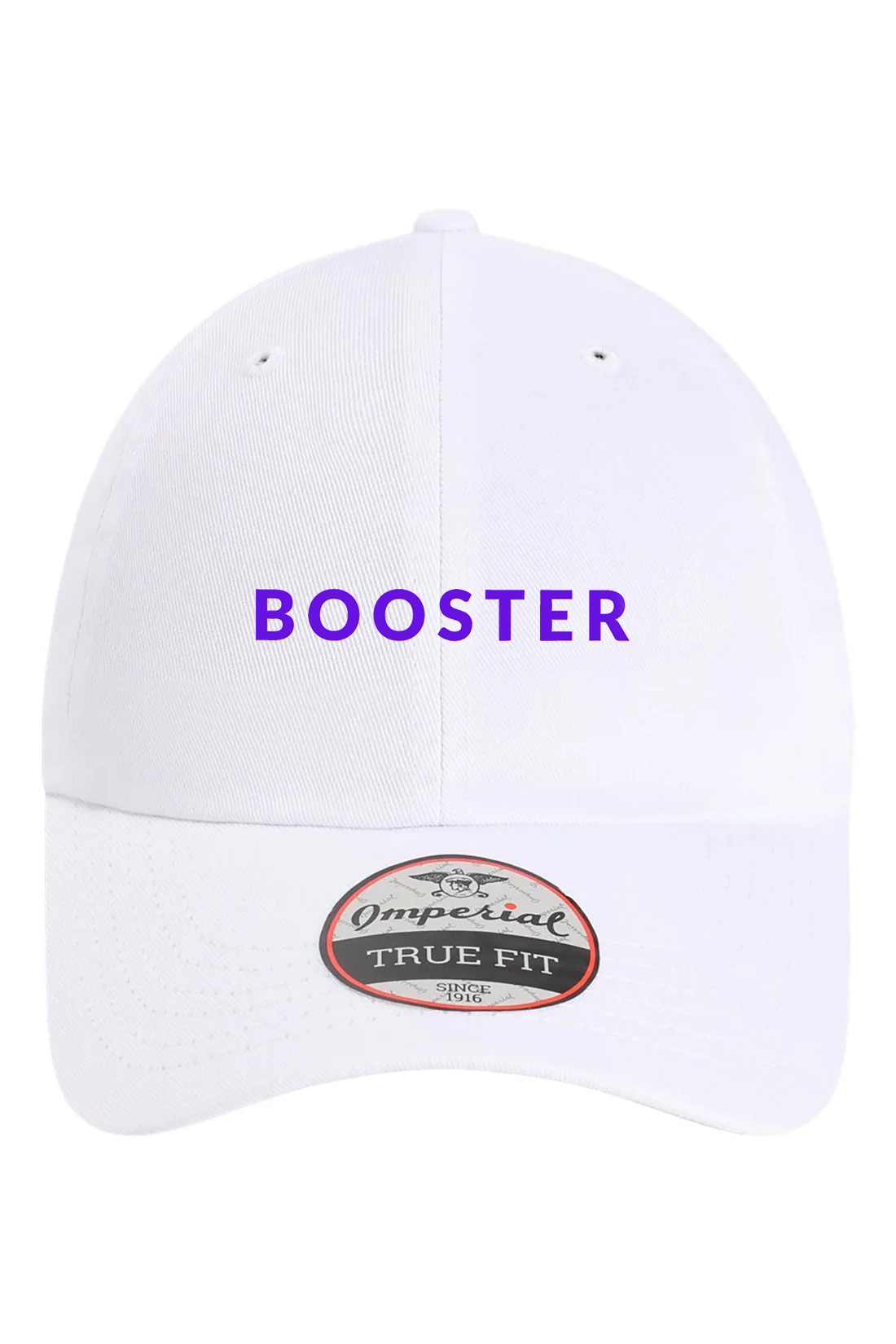 Imperial The Original Buckle Dad Hat, White [Booster]