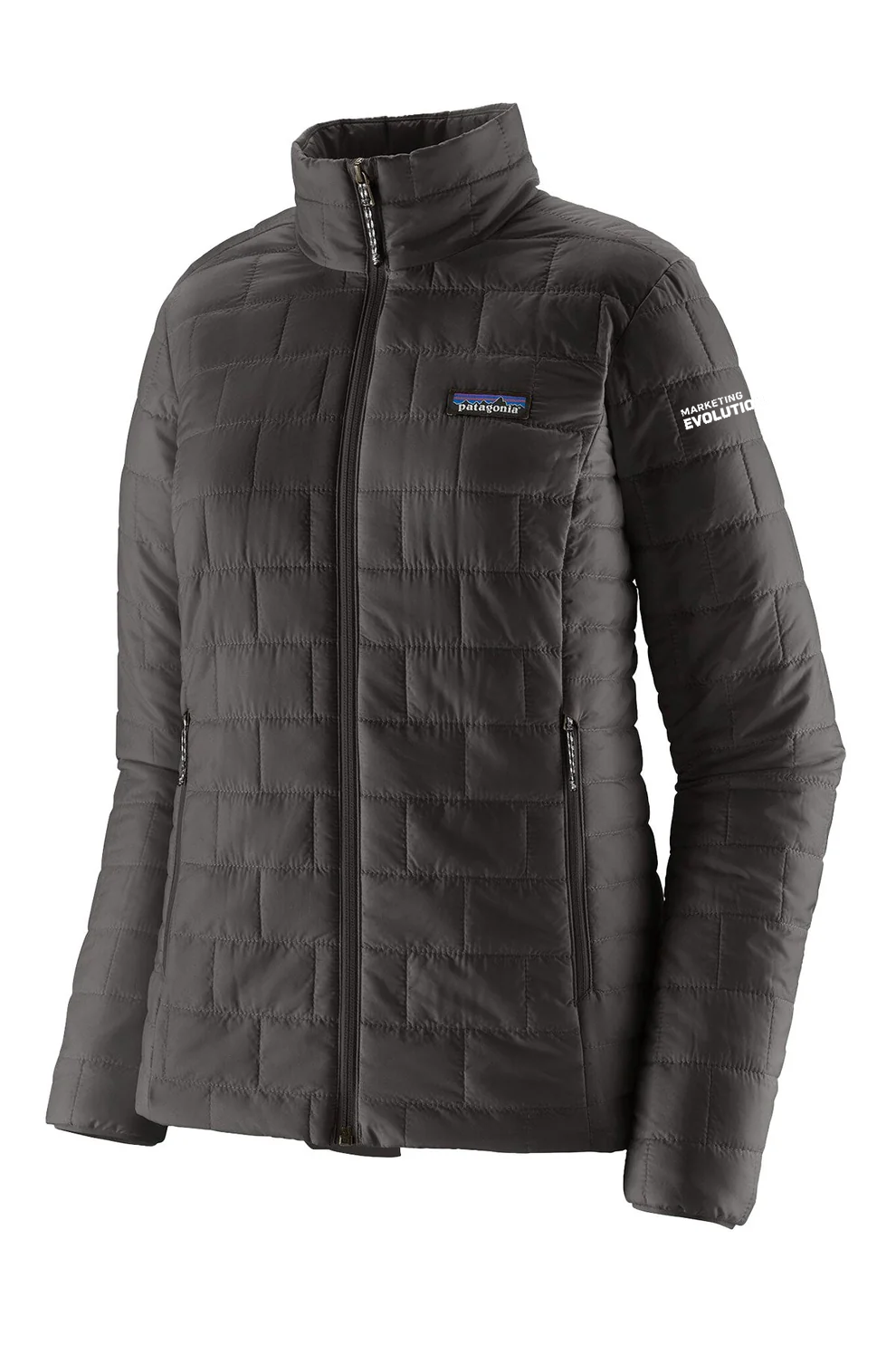 Patagonia Womens Nano Puff Jacket, Black [Marketing Evolution]