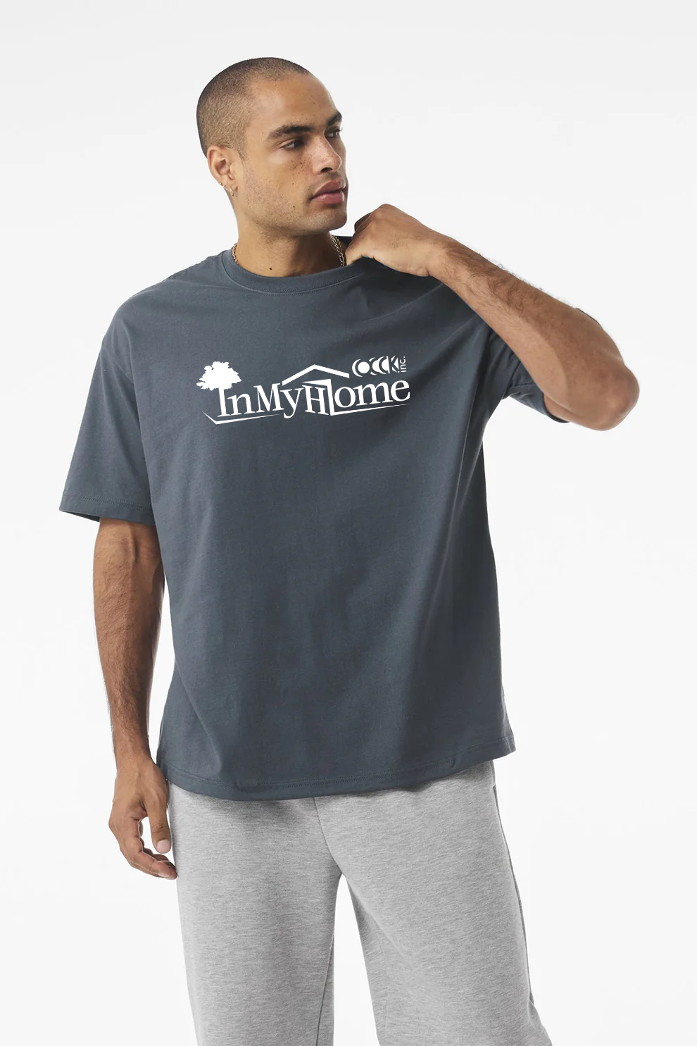 Bella Canvas Unisex Heavyweight Tee, Vintage Navy [OCCK Inc]