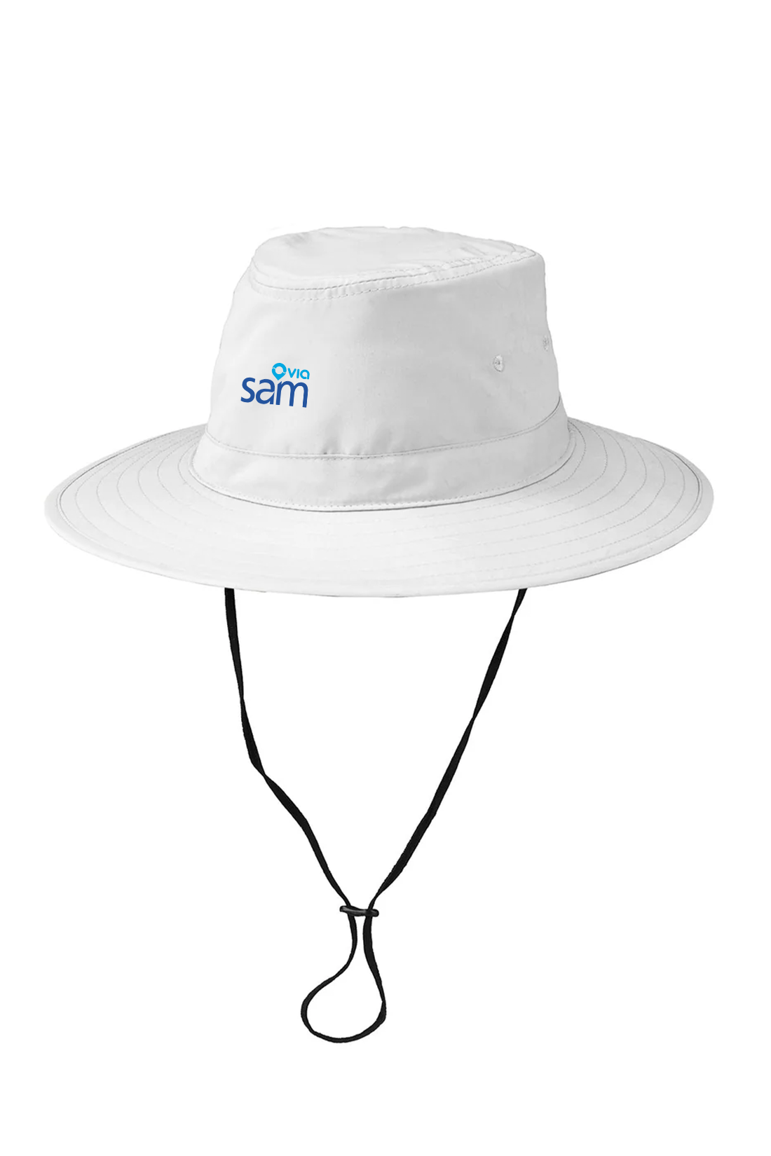 Port Authority Lifestyle Brim Hat, White [Via Transportation / Sioux Area Metro]