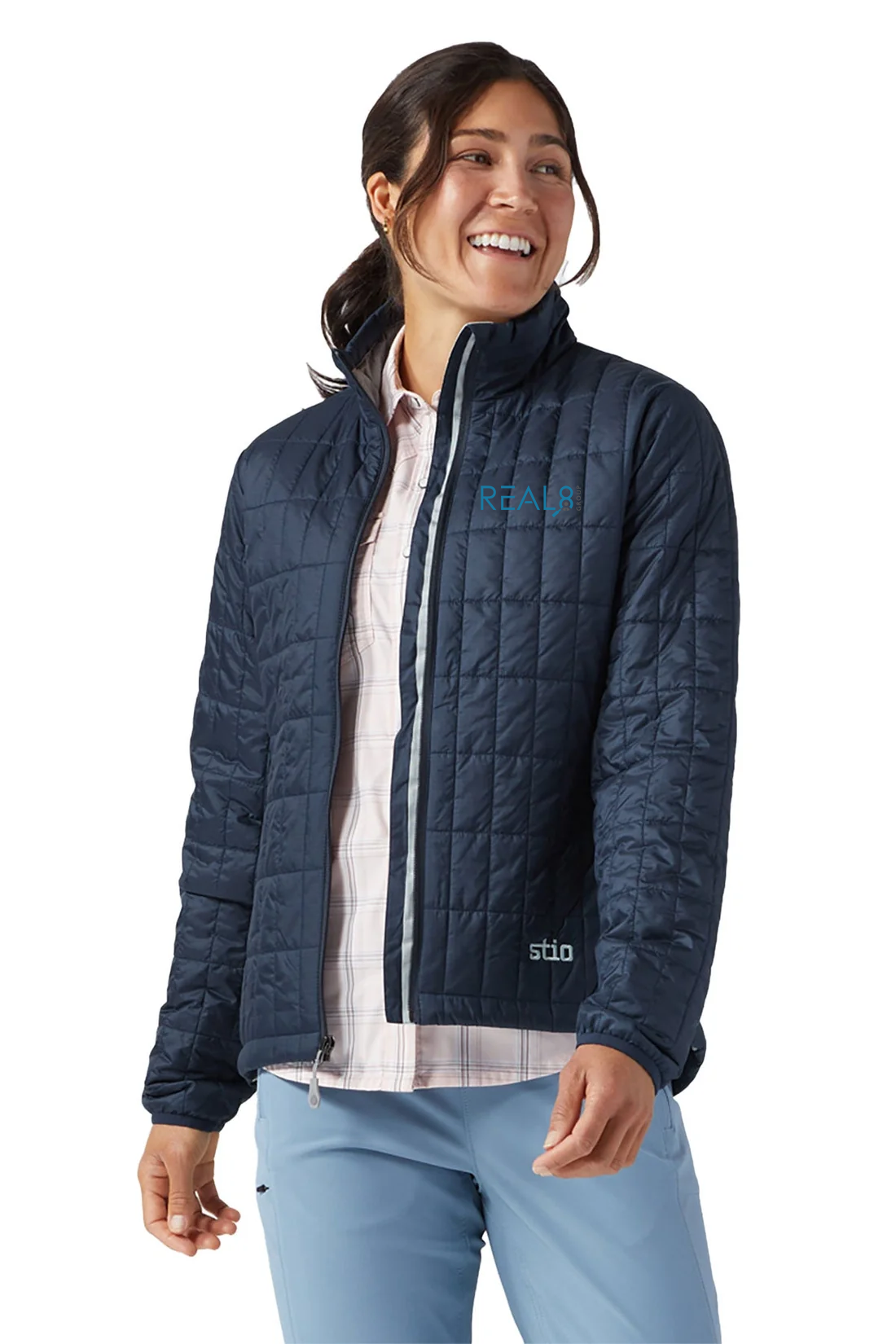 Stio Womens Azura Insulated Jacket, Mountain Shadow [Real8 Group]