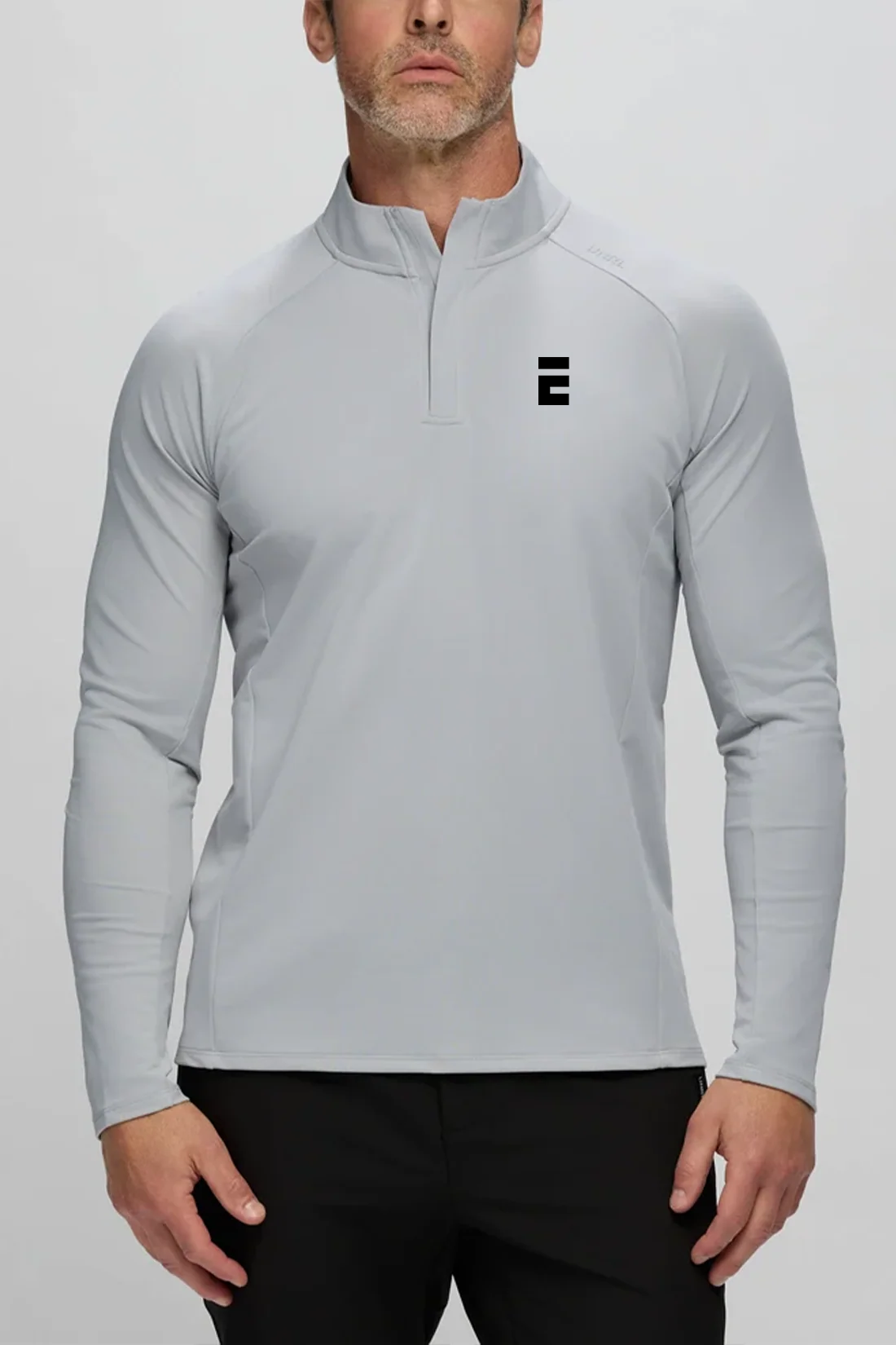 UNRL Highlands Quarter Zip, Core Grey [Executive Construction]