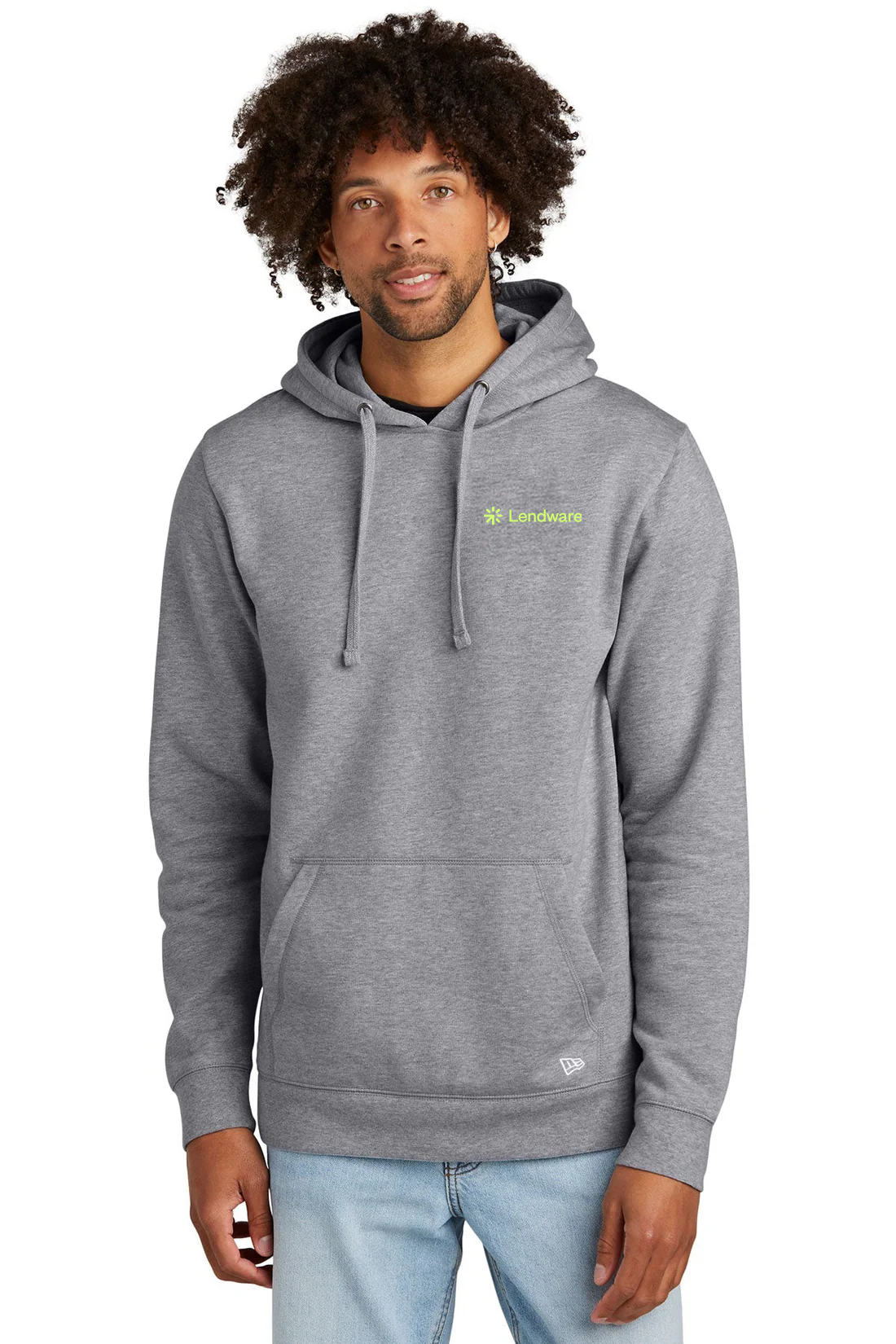 New Era Comeback Fleece Hoodie, Athletic Heather [Lendware]